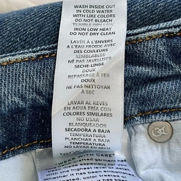 Good American Good 90S Icon Jeans Size 10/30 Indigo Straight Leg Denim‎ - Picture 13 of 13